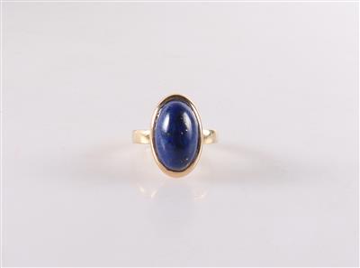 Lapis Lazuli (beh.) Damenring - Klenoty a Hodinky