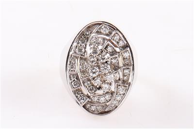 Brillant-Diamantring 0,85 ct - Jewellery and watches