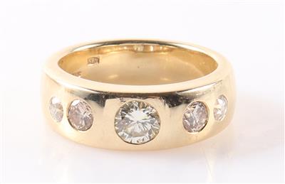Brillant Ring zus. ca.1,20 ct - Jewellery and watches