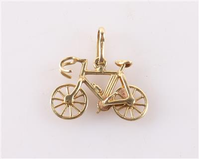 Anhänger "Fahrrad" - Schmuck und Uhren