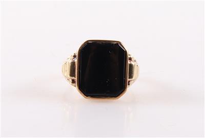 Onyx Ring - Klenoty a Hodinky