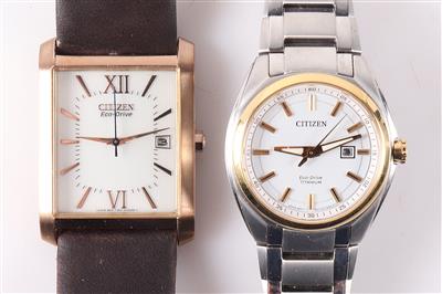 2 Armbanduhren Citicen Eco Drive - Jewellery and watches