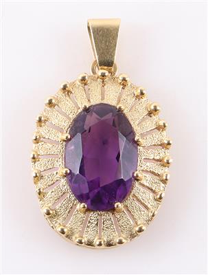 Amethyst Anhänger - Schmuck und Uhren