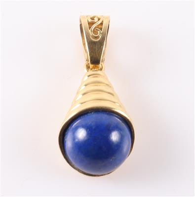 Moderner Lapis Lazuli (beh.) Anhänger - Schmuck und Uhren