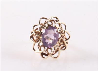 Amethyst Damenring - Klenoty a Hodinky