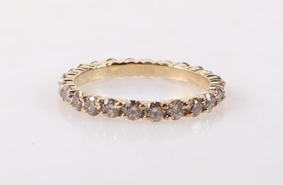 Brillant-Memoryring zus. ca. 2,00 ct - Schmuck und Uhren