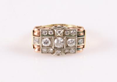 Brillant Damenring zus. ca. 1,10 ct - Autumn Auction, Jewellery and Watches