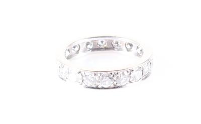 Brillant Memoryring zus. ca. 2,10 ct - Herbstauktion, Schmuck und Uhren