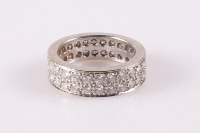 Brillantmemoryring zus. ca. 2,50 ct - Autumn Auction, Jewellery and Watches