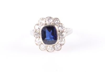 Diamant Saphirring - Autumn Auction, Jewellery and Watches