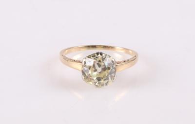 Diamant Solitärring ca. 2,00 ct - Herbstauktion, Schmuck und Uhren