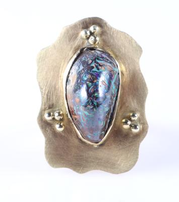 Design Ring mit Boulderopal - Jewellery and watches