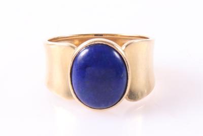 Lapis Lazuli (beh.) Ring - Schmuck und Uhren