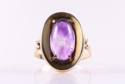 Amethyst Damenring - Schmuck und Uhren