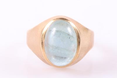 Aquamarinring - Schmuck und Uhren