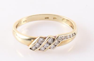 Brillant Damenring zus. ca. 0,25 ct - Jewellery