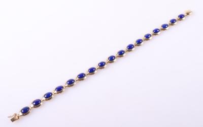 Lapis Lazuli (beh.) Armband - Šperky