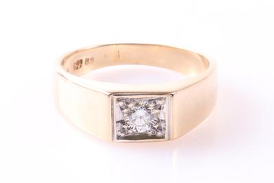 Brillantsolitär ca. 0,25 ct - Jewellery and watches