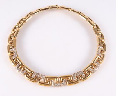 Brillantcollier zus. ca. 5,50 ct - Gioielli e orologi