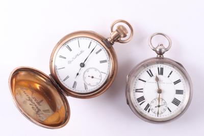 Elgin National Watch Company/A. Gold London (2) - Armband- und Taschenuhren