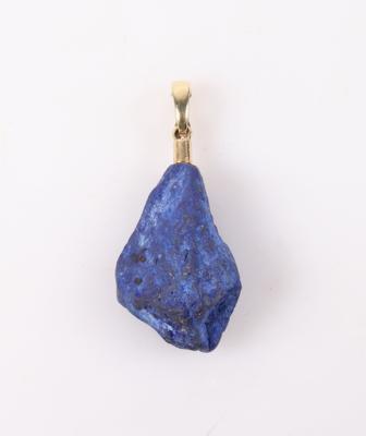 Lapis Lazuli (beh.) Anhänger - Weihnachts-Auktion Schmuck und Uhren