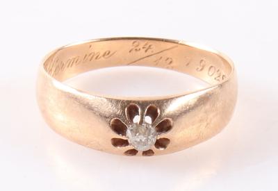 Altschliffdiamant Ring - Arte, antiquariato e gioielli