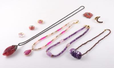 Modeschmuck-Konvolut (10) - Schmuck und Uhren