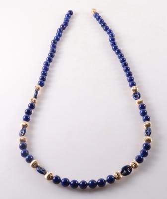 Lapis Lazuli (beh.) Collier - Jewellery, Works of Art and art