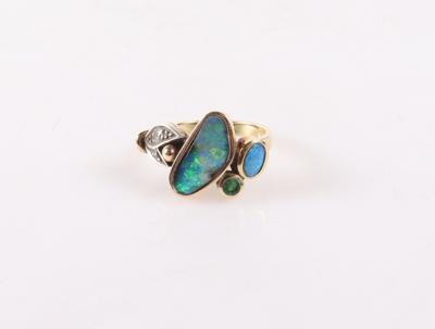 Brillant Opal Design Damenring - Gioielli, arte e antiquariato