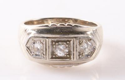 Brillant Ring zus. ca. 0,50 ct - Jewellery, Works of Art and art