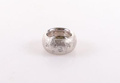 Design Brillantring zus. ca. 0,40 ct - Gioielli, arte e antiquariato