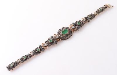 Smaragd Diamant Armband - Gioielli, arte e antiquariato