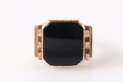 Onyx Ring - Klenoty a Hodinky