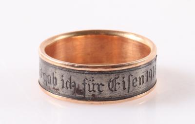 Ring "Gold gab ich für Eisen" - Gioielli e orologi