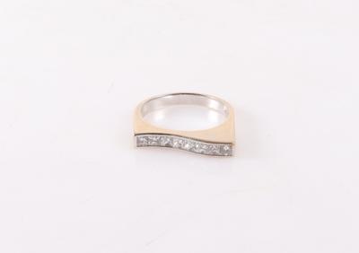 Design Diamant Damenring zus. ca. 0,80 ct - Jewellery and watches