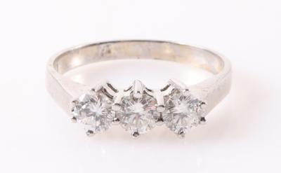 Brillant Ring zus. ca.0,65 ct - Jewellery and watches