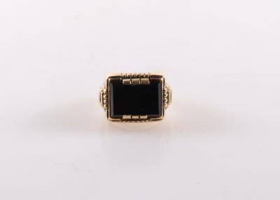 Onyx Ring - Klenoty a Hodinky