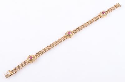 Rubin Diamantarmband - Schmuck und Uhren