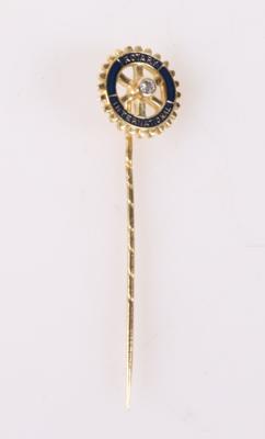 "Rotary International" Anstecknadel - Jarní aukce šperků a hodinek