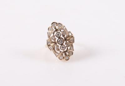 Brillant Damenring zus. ca. 0, 70 ct - Spring auction jewelry and watches