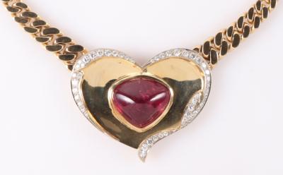 Brillant Turmalin Collier - Spring auction jewelry and watches