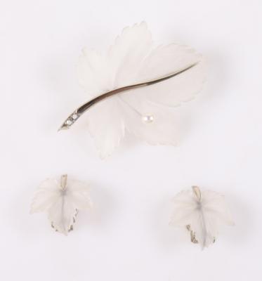 Damenschmuck-Set "Blätter" (3) - Asta di primavera Gioielli e orologi