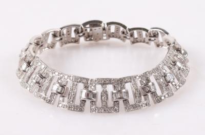 Diamantarmkette zus. ca. 6,90 ct - Spring auction jewelry and watches