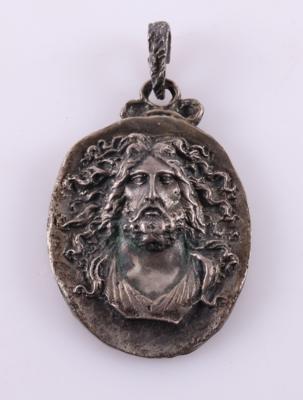 Ernst Fuchs Anhänger "Jesus Pantokrator" - Spring auction jewelry and watches