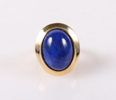 Lapis Lazuli (beh.) Ring - Frühlingsauktion Schmuck und Uhren