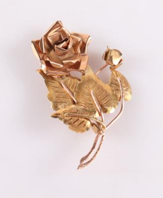 Brosche "Rose" - Schmuck und Uhren