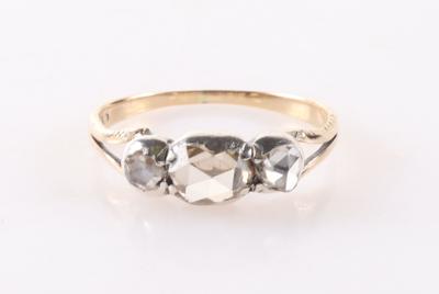 Diamantrosen Ring - Schmuck und Uhren