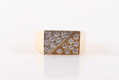 Brillantring zus. ca. 0,55 ct - Gioielli e orologi