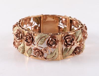 Rosenblüten Gliederarmband - Schmuck und Uhren