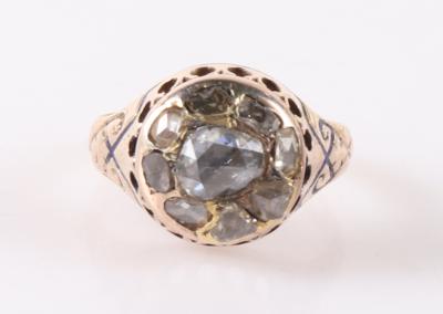Diamant Ring zus. ca. 0,55 ct - Klenoty a Hodinky